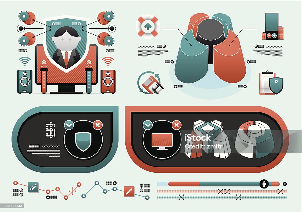 Volume Inforgraphic Vector Volume Infographics Stock Illustration - Download Image Now ...