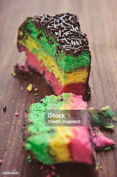 Rainbow Chocolate Treat Stock Photo - Download Image Now - Baked, Baked Pastry Item, Broken