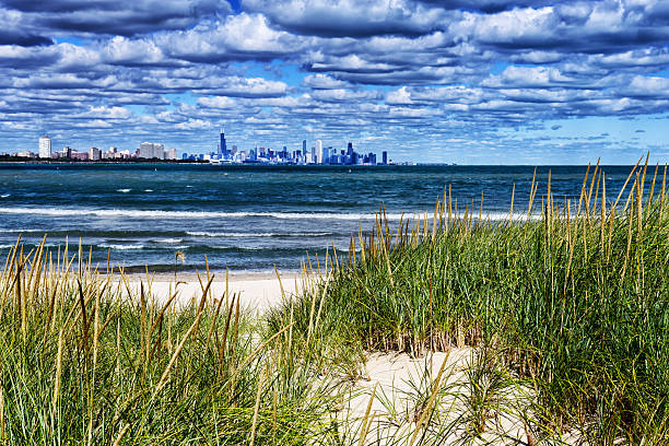 Scenic Lookout in Summer, Arcadia, Michigan