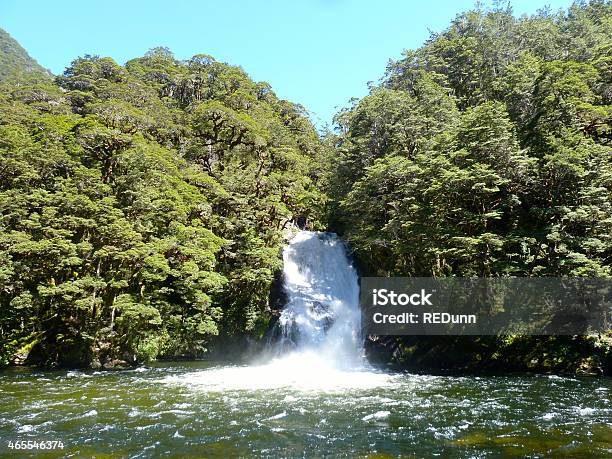 Big Waterfall Stock Photo - Download Image Now - 2015, Dirt Road, Fiordland National Park