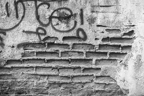 istock High resolution pictures vintage monochrome pattern of old brick 465549216