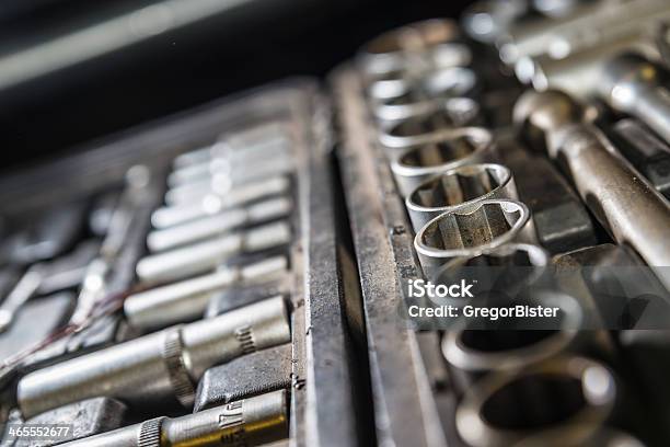 Foto de Soquete Wrenches e mais fotos de stock de Chave de porcas - Chave de porcas, Aberto, Aço