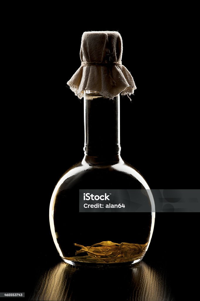 Bottiglia di olio vegetale - Foto stock royalty-free di Alimentazione sana