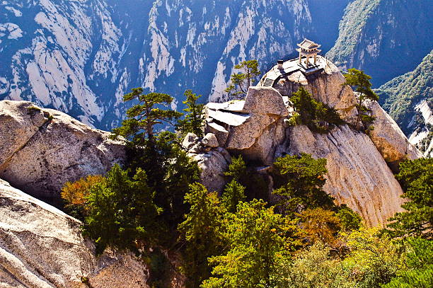 istock Huashan(Mountain Huashan)-Huashan chess pavilion 465555452