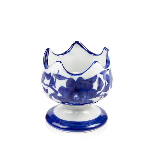istock ceramic joss-stick pot or ceramic incense burner on white background 465555584