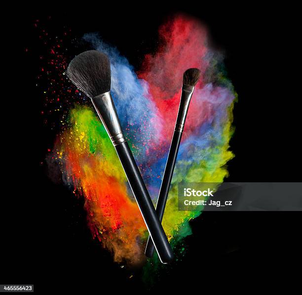 Magic Brush Stockfoto und mehr Bilder von Asche - Asche, Bewegung, Blau