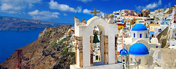 istock Santorini. Greek holidays 465556623