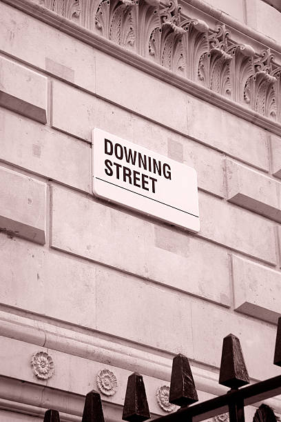 istock Downing Street Sign, London 465556995