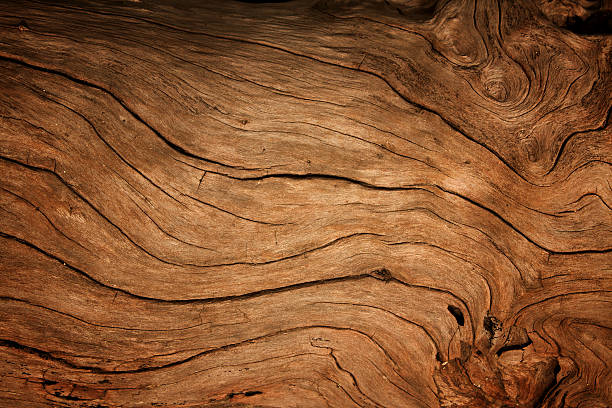 antiguo fondo de madera - rough nobody textured wall fotografías e imágenes de stock