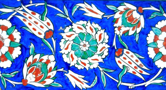 Old Handmade Turkish Tile