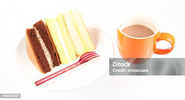 Café E Bolo - Fotografias de stock e mais imagens de Adulto - Adulto, Almoço, Bolo - Sobremesa