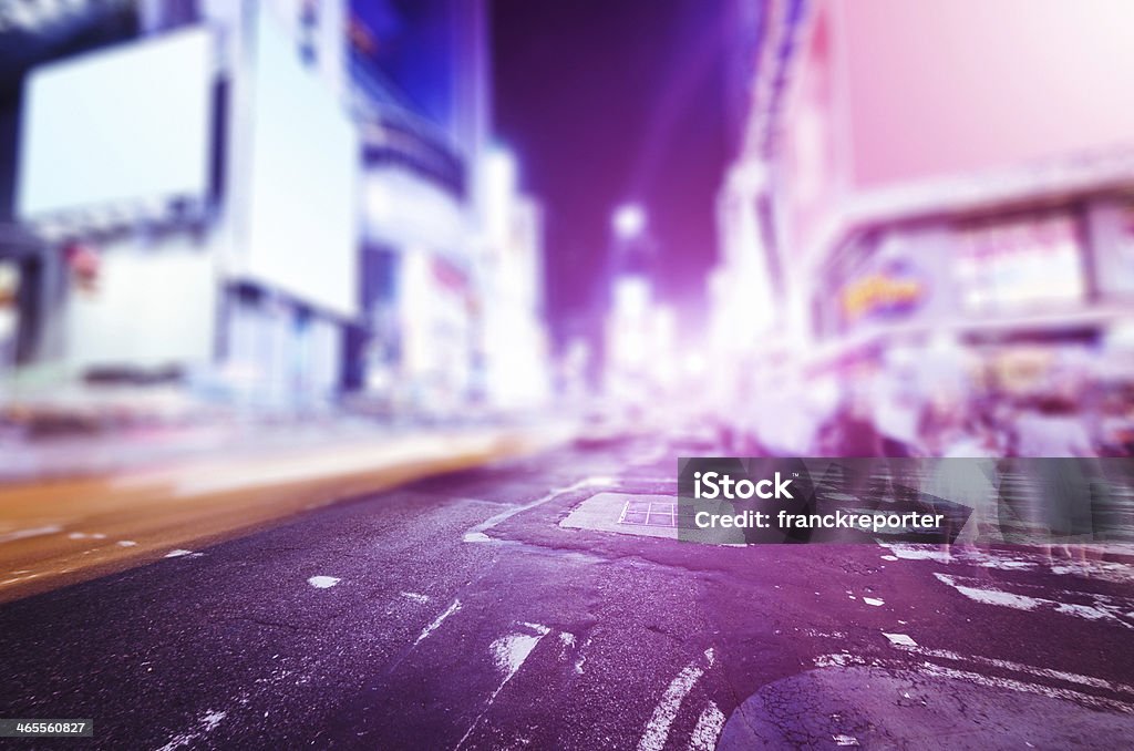 Times square a manhattan - Foto stock royalty-free di Ambientazione esterna