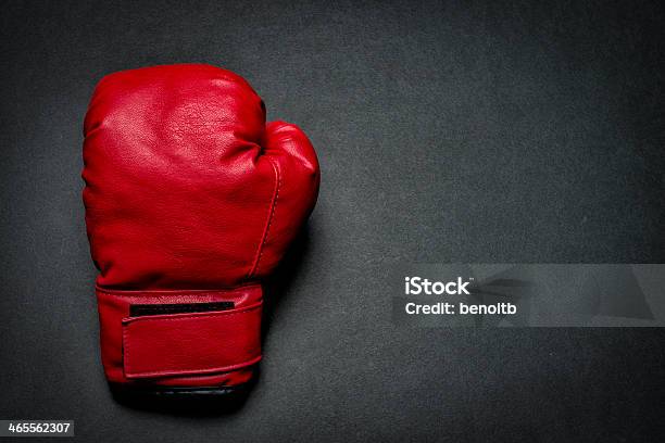 Boxing Glove Stock Photo - Download Image Now - Black Background, Boxing - Sport, Boxing Glove