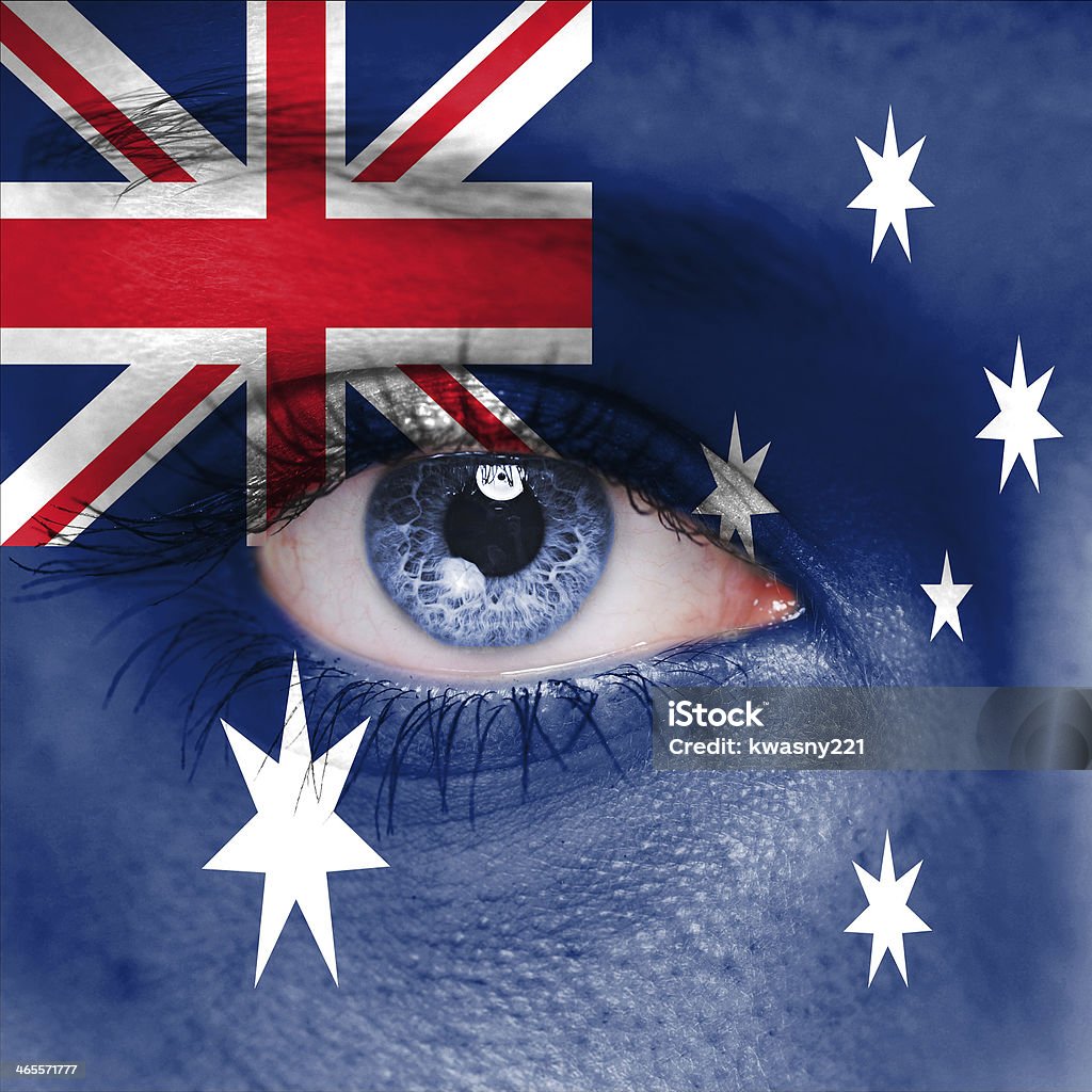 Bandeira da Austrália - Royalty-free Austrália Foto de stock