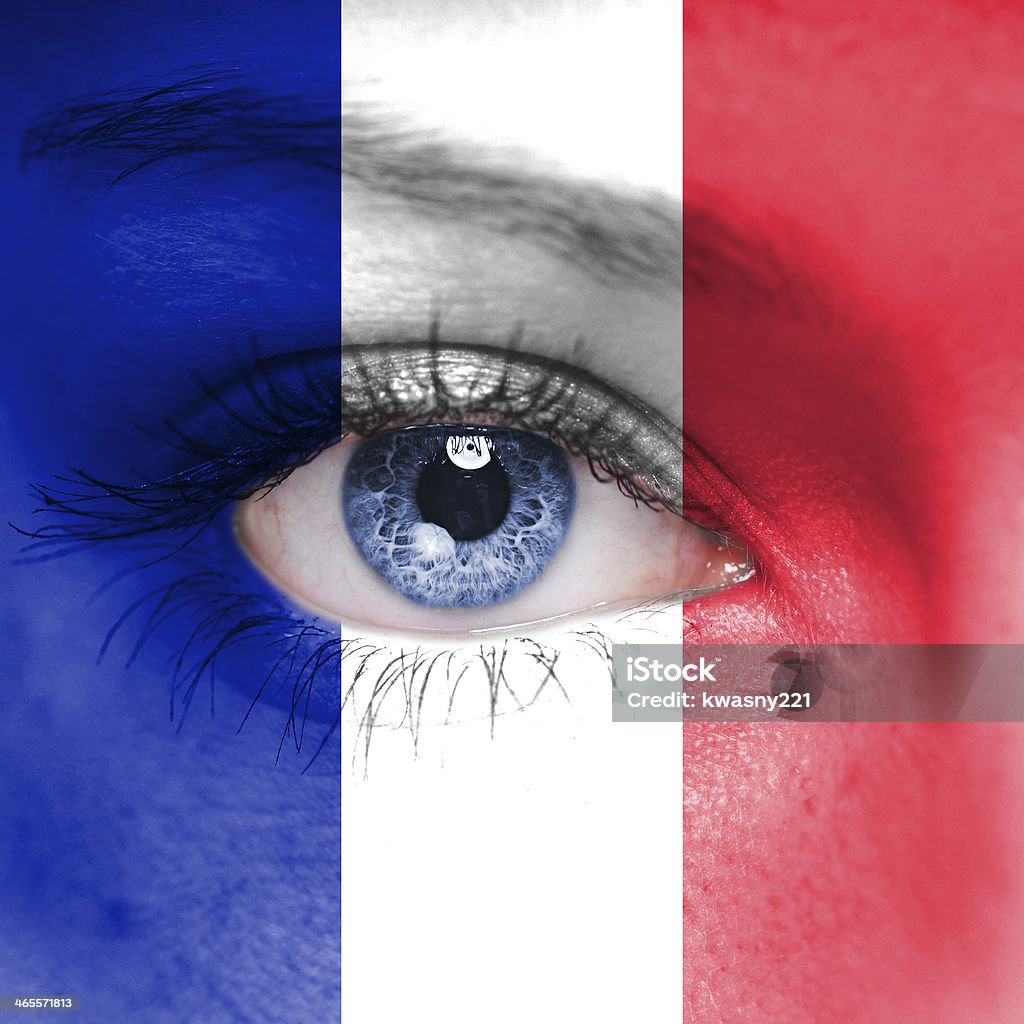 Frankreich Flagge - Lizenzfrei Abstrakt Stock-Foto