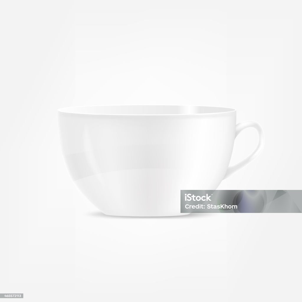Taza de café. Ilustración vectorial - arte vectorial de Alimento libre de derechos