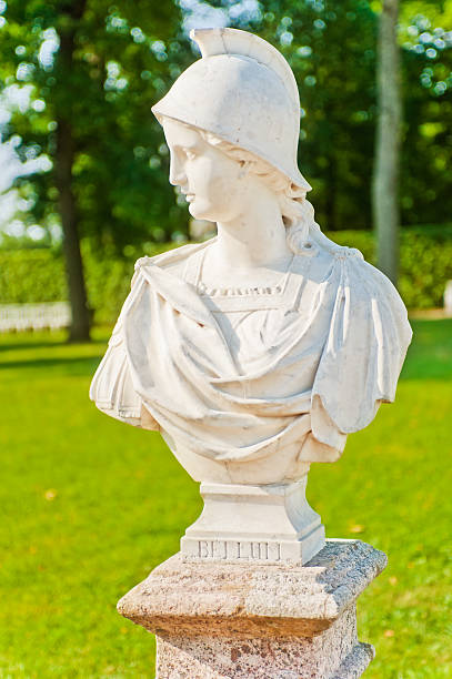 istock Tsarskoye Selo. Catherine Park. Bust Bellum 465573139