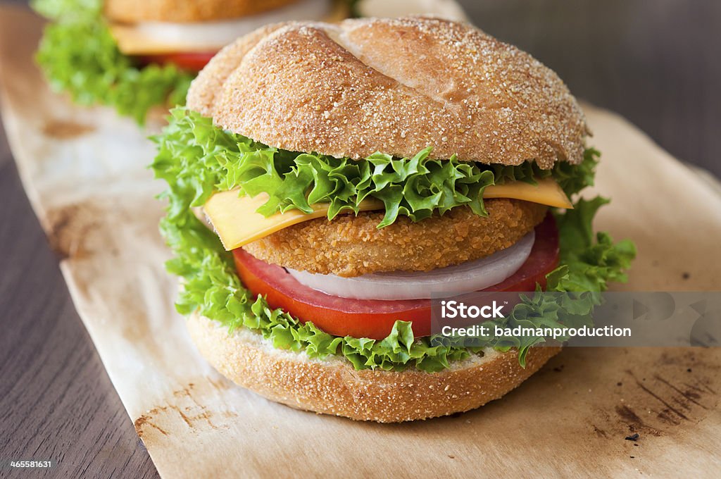Fishburger gros plan - Photo de Aliment libre de droits