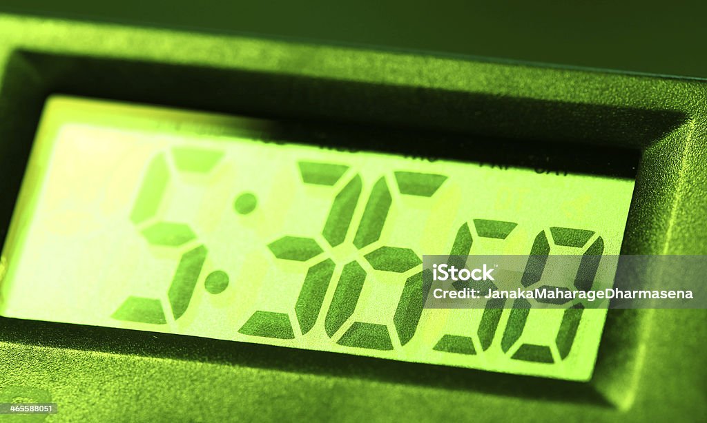 Digital Timer Close up of a digital Timer display Accuracy Stock Photo