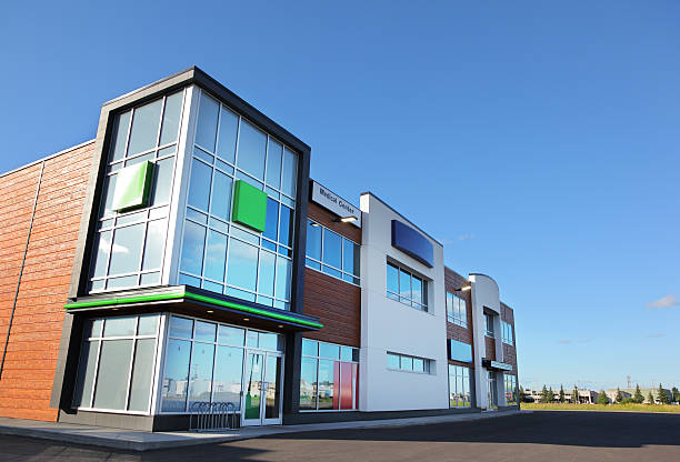 istock Modern Medical Center Building 465600673