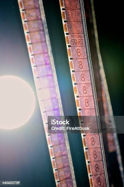 16mm Film Leader Stock Photo - Download Image Now - Camera Film, Countdown, Film Industry