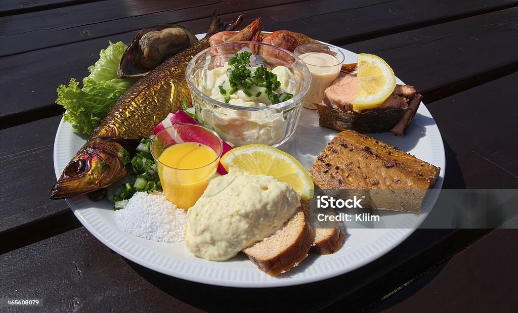 Fishplate na Bornholm, Dania - Zbiór zdjęć royalty-free (Wyspa Bornholm)