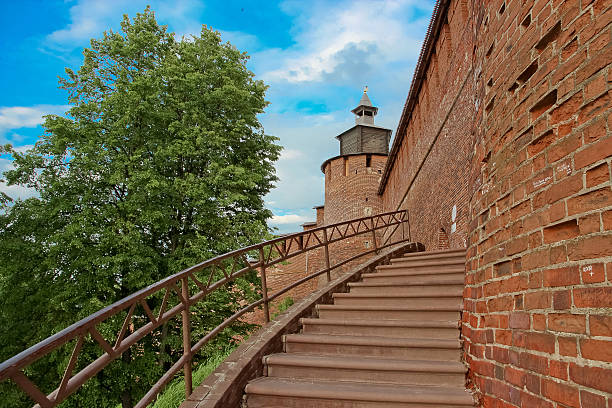 Nizhny Novgorod Kremlin stock photo