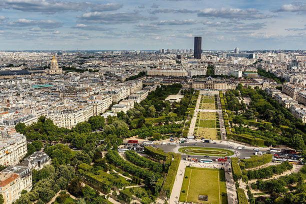 istock Aerial View on Champ de Mars and Invalides 465609891