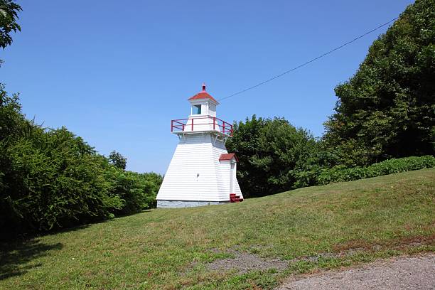 istock Victoria beach lighthouse, Nova Scotia 465612658