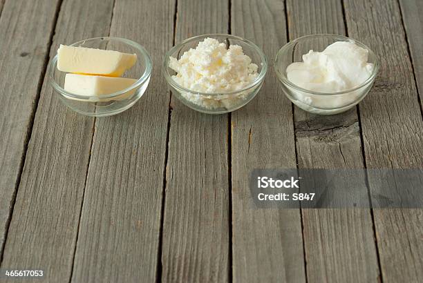 Butter Quark Creme Freche Stockfoto und mehr Bilder von Block - Form - Block - Form, Butter, Buttermilch