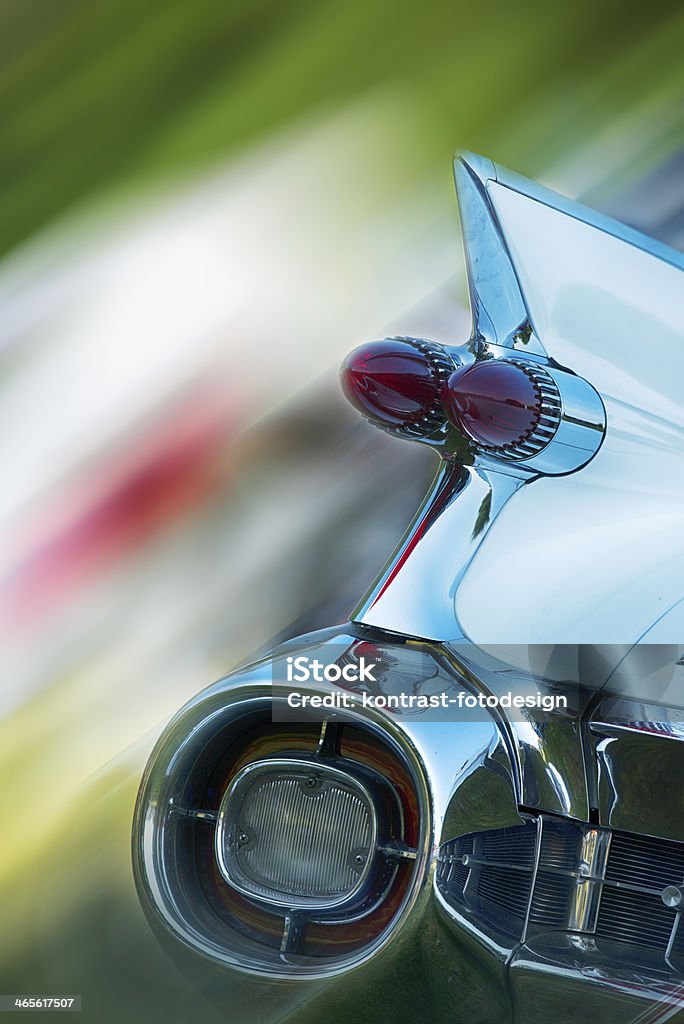 Vintage Car luz trasera detalle - Foto de stock de Anticuado libre de derechos