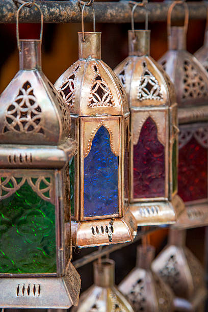 istock Oriental lamps on the market 465618612