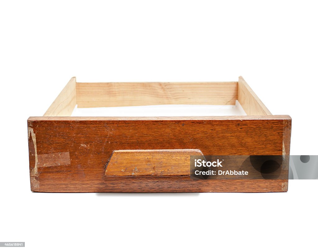 Drawer Empty Texture Empty Desk Drawer Isolated On White Stock Photo - Download Image Now ...