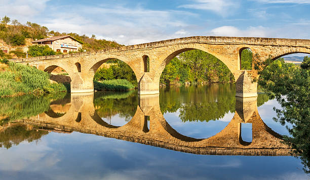 istock Puente da Reina in Navarre, Spain 465623439
