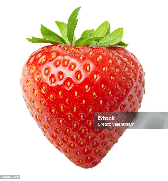 Red Berry Strawberry Isolated Stock Photo - Download Image Now - Beauty, Beauty In Nature, Berry Fruit