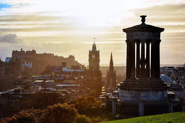 istock Edinburgh City and Castle From Calton Hill 465628476