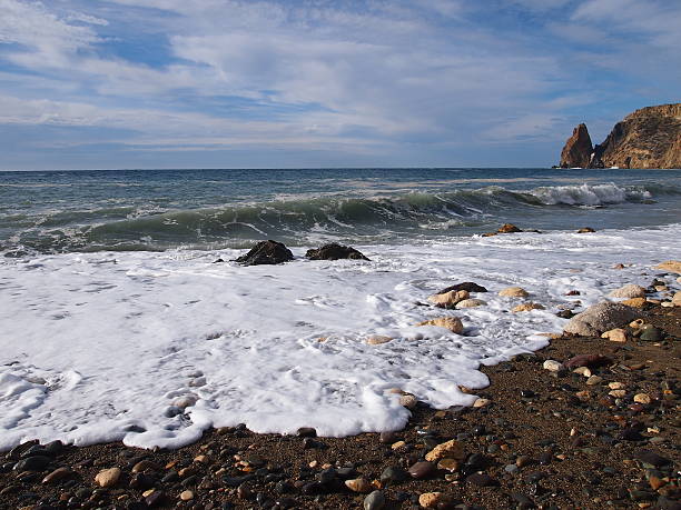 Beautiful seascape stock photo