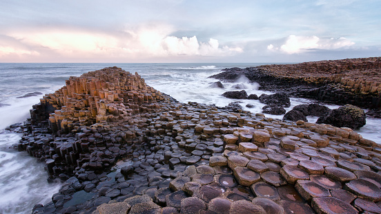 The Giants Causeway in Northern Ireland