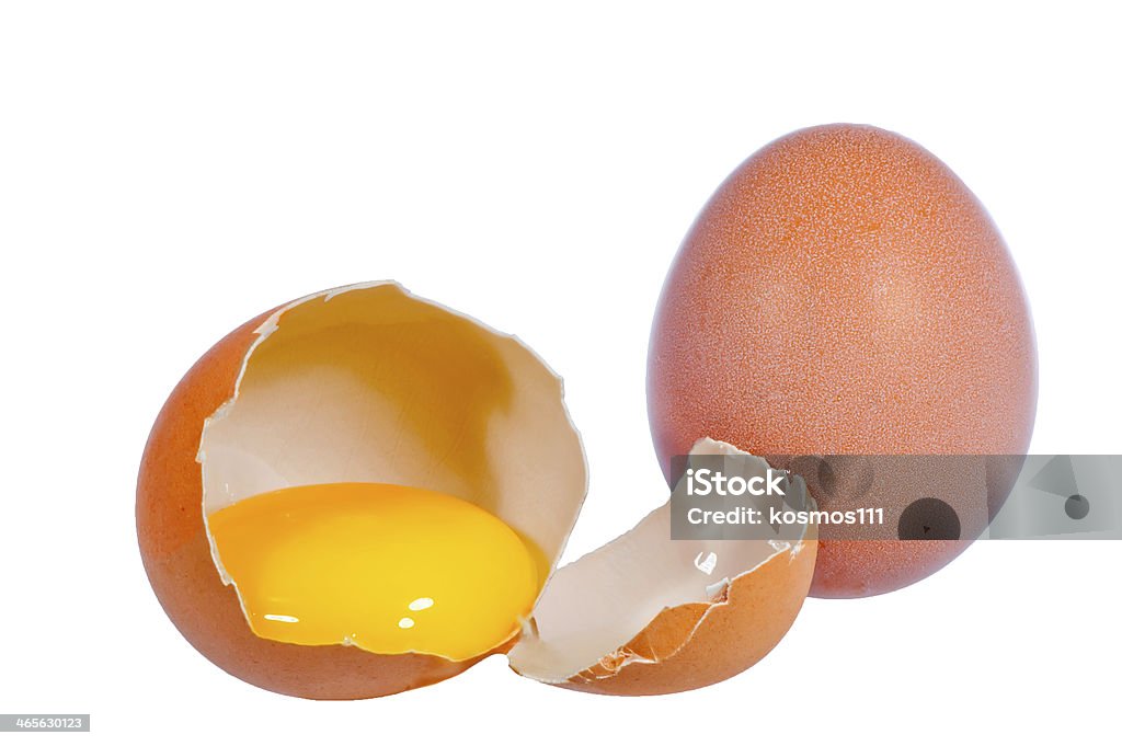 Crudo uova - Foto stock royalty-free di Alimentazione sana
