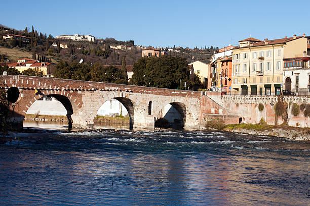 istock Adige river landscape in Verona - Italy 465630465