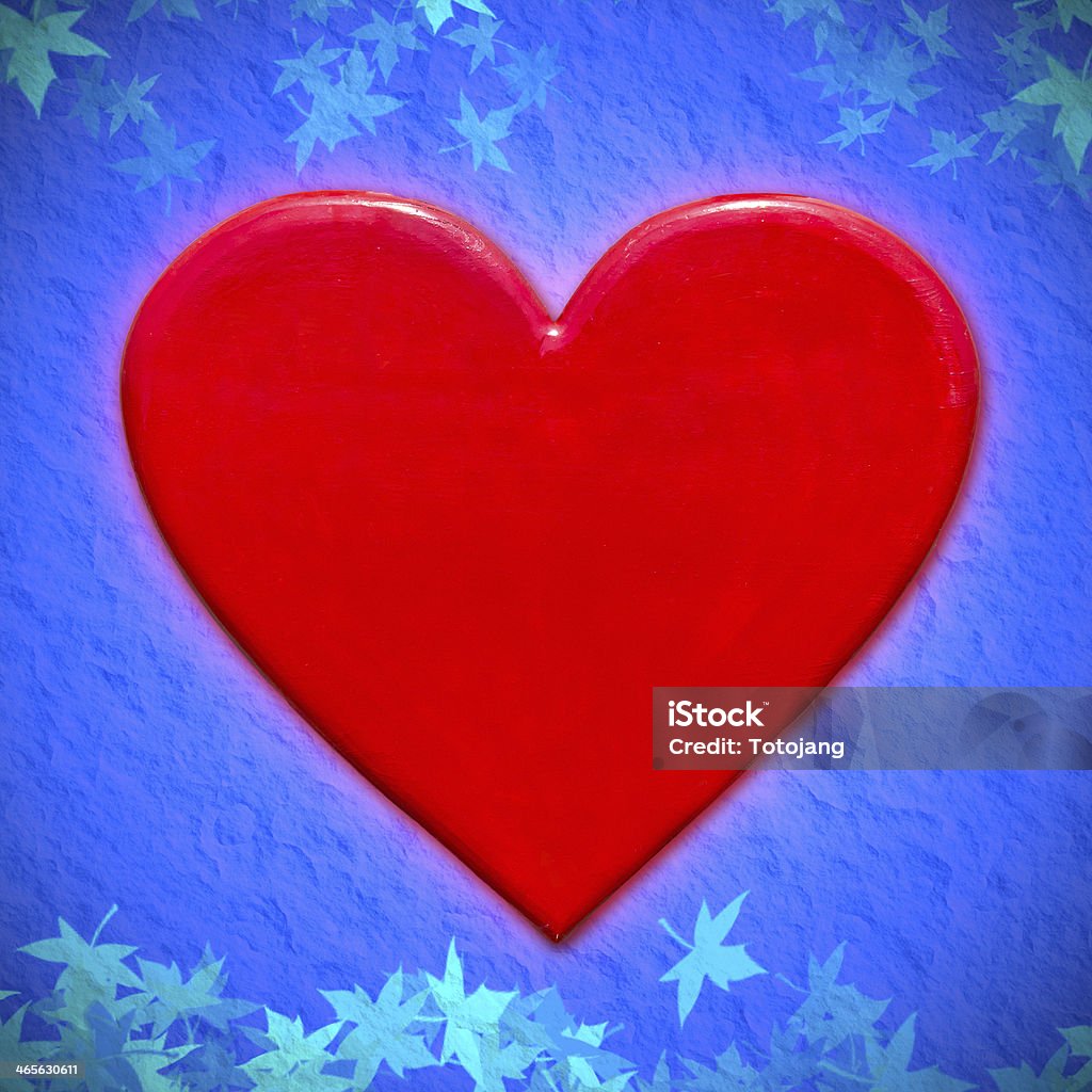 Rot Heart Form - Lizenzfrei Abstrakt Stock-Foto