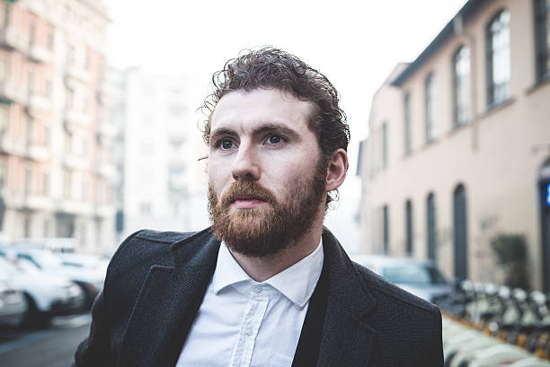 istock handsome hipster elegant man in the city 465633599