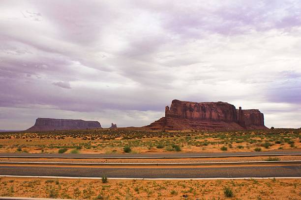 istock The scenic road to Monument Valley 465635722