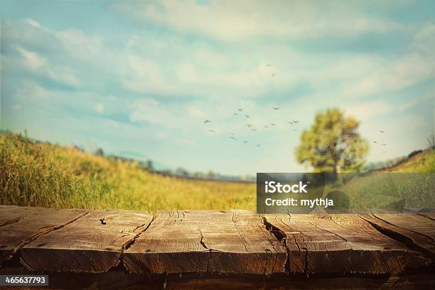 Frühling Hintergrund Stockfoto und mehr Bilder von Tisch - Tisch, Holz, Naturwald