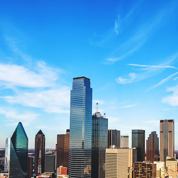 istock Dallas skyline with Reunion tower 465648702