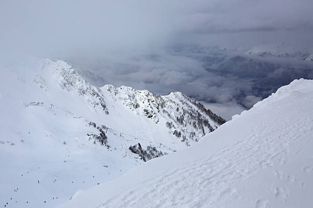istock Beautiful snow-capped Caucasus Mountains 465650342
