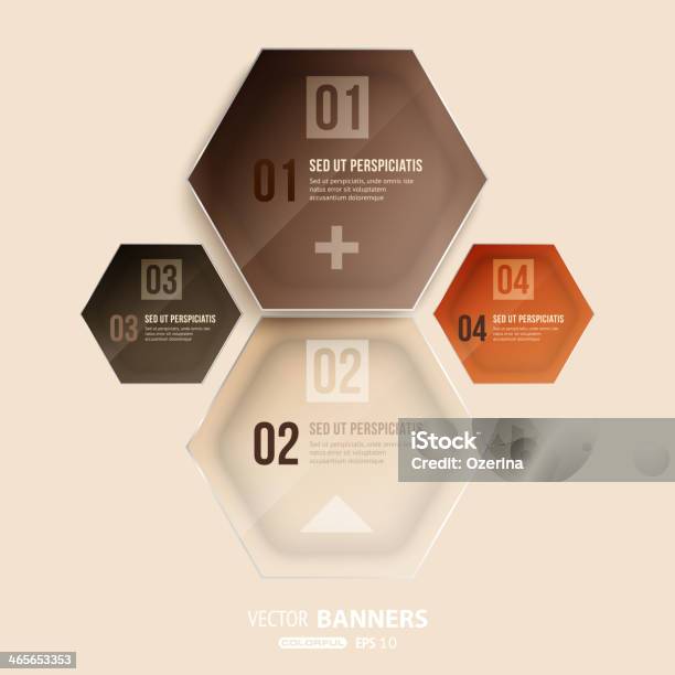 Abstract Infograph Design Stock Illustration - Download Image Now - Abstract, Arrow Symbol, Brochure