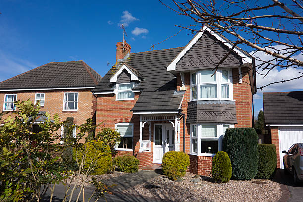 istock English suburban house. 465653575