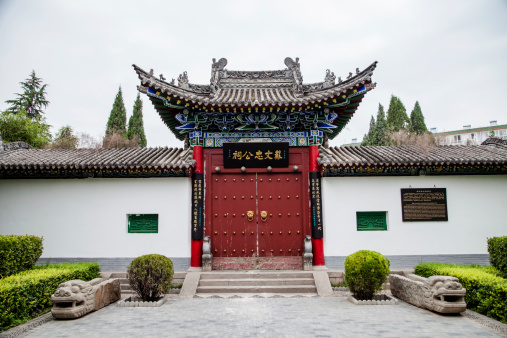 The architectural scenery of Tengwang Pavilion in Nanchang, Jiangxi