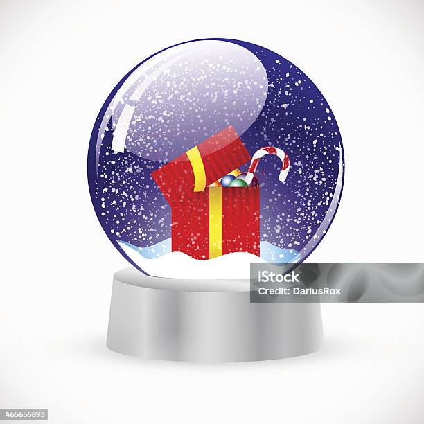 Kryształ Śniegu Świąt Bożego Narodzenia Piłka Wektor - Stockowe grafiki wektorowe i więcej obrazów Bez ludzi